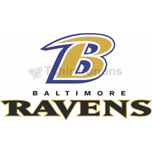 Baltimore Ravens T-shirts Iron On Transfers N410